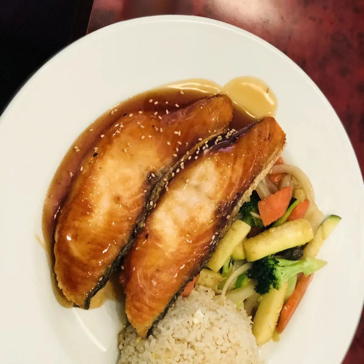 Salmon Teriyaki