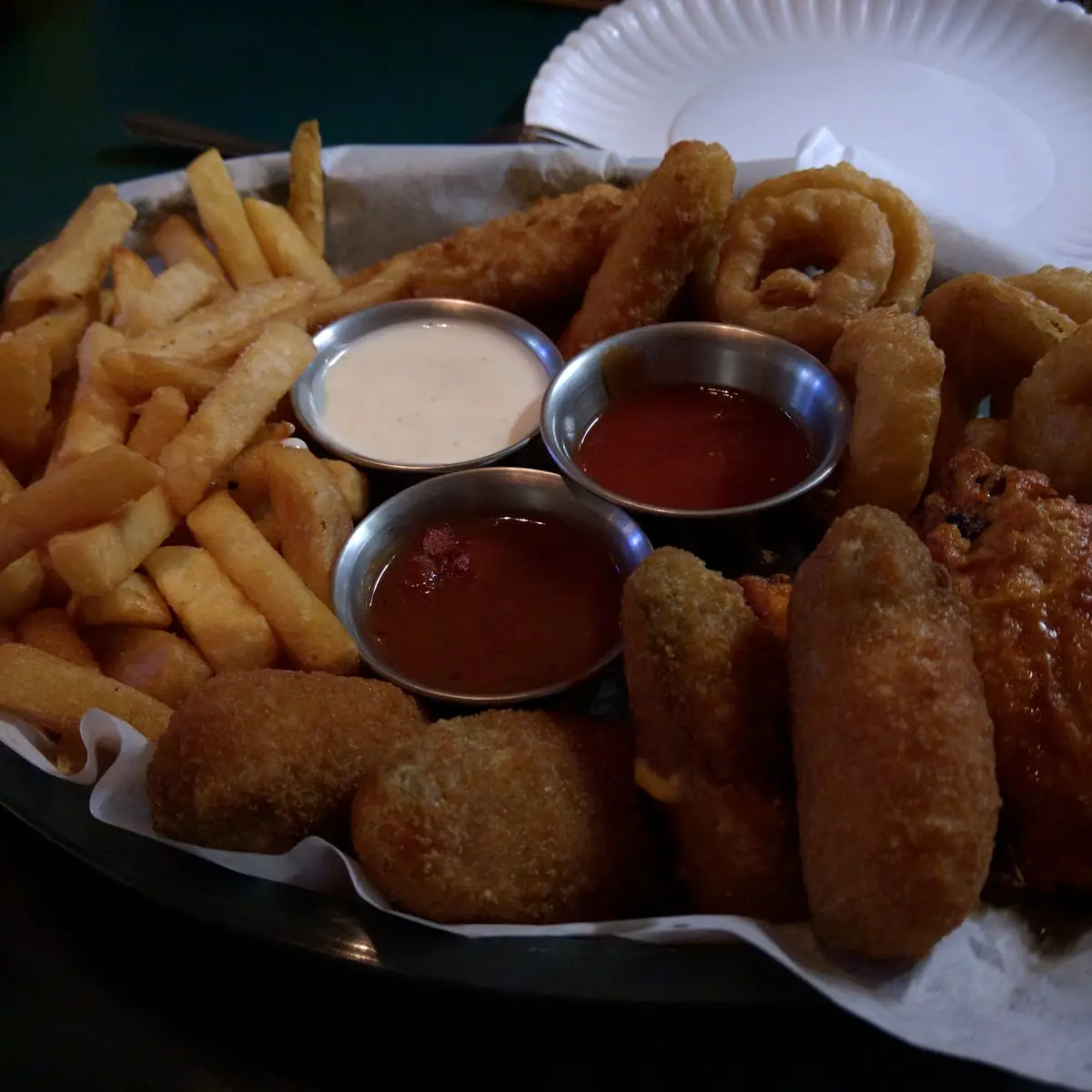 Mozzarella Sticks Onion Rings