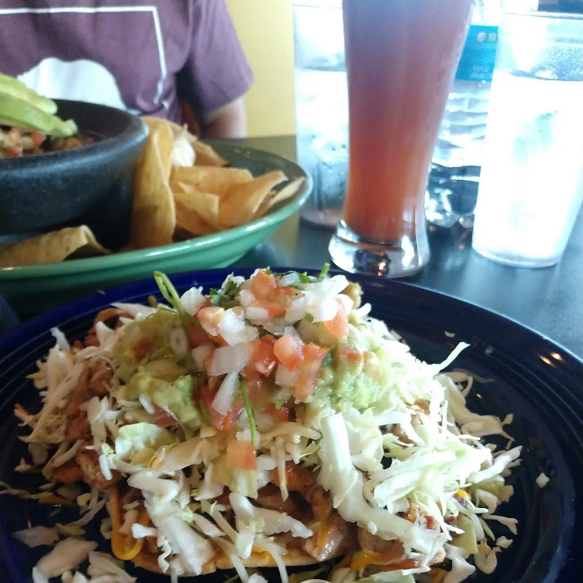 Tostada De Pollo Asado