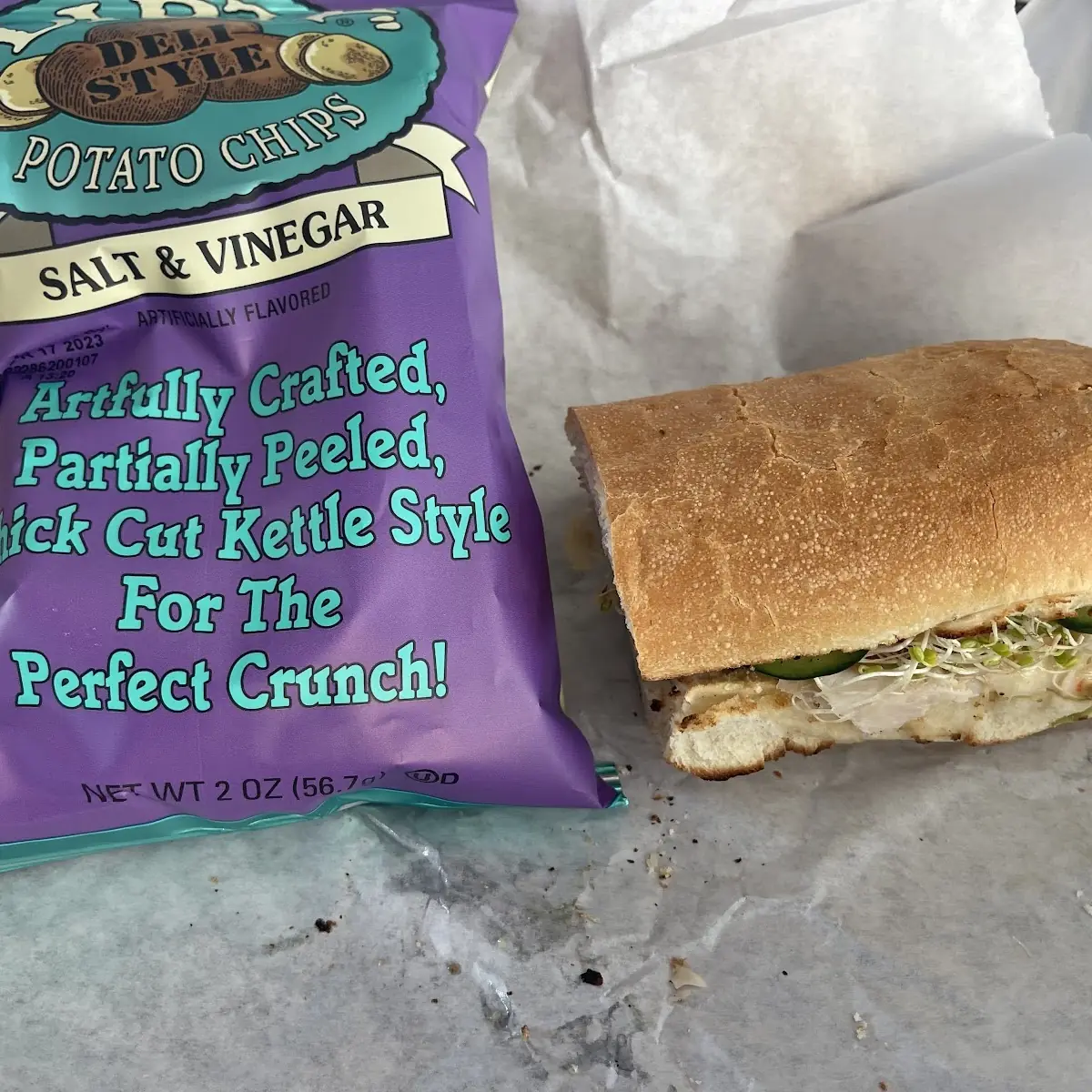 Sandwich with Chips