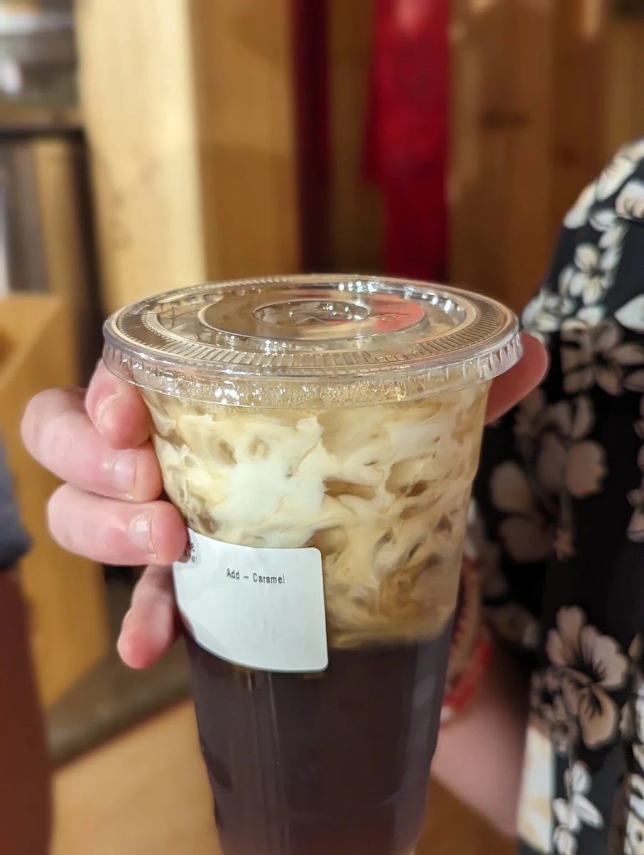 Iced Caramel Latte