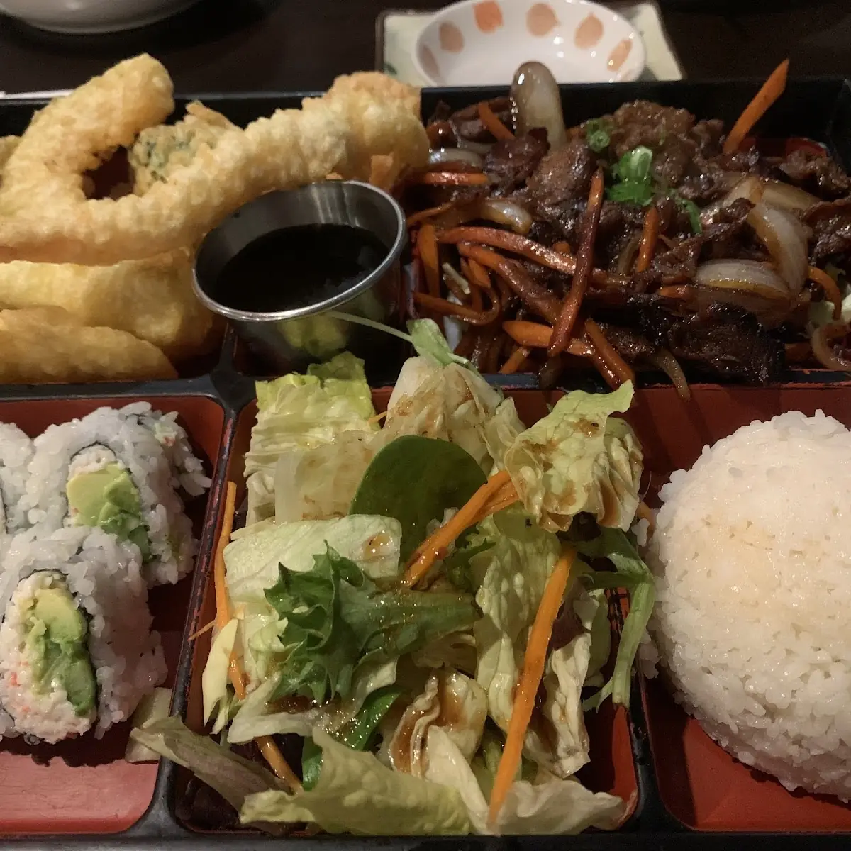 Beef Teriyaki Bento