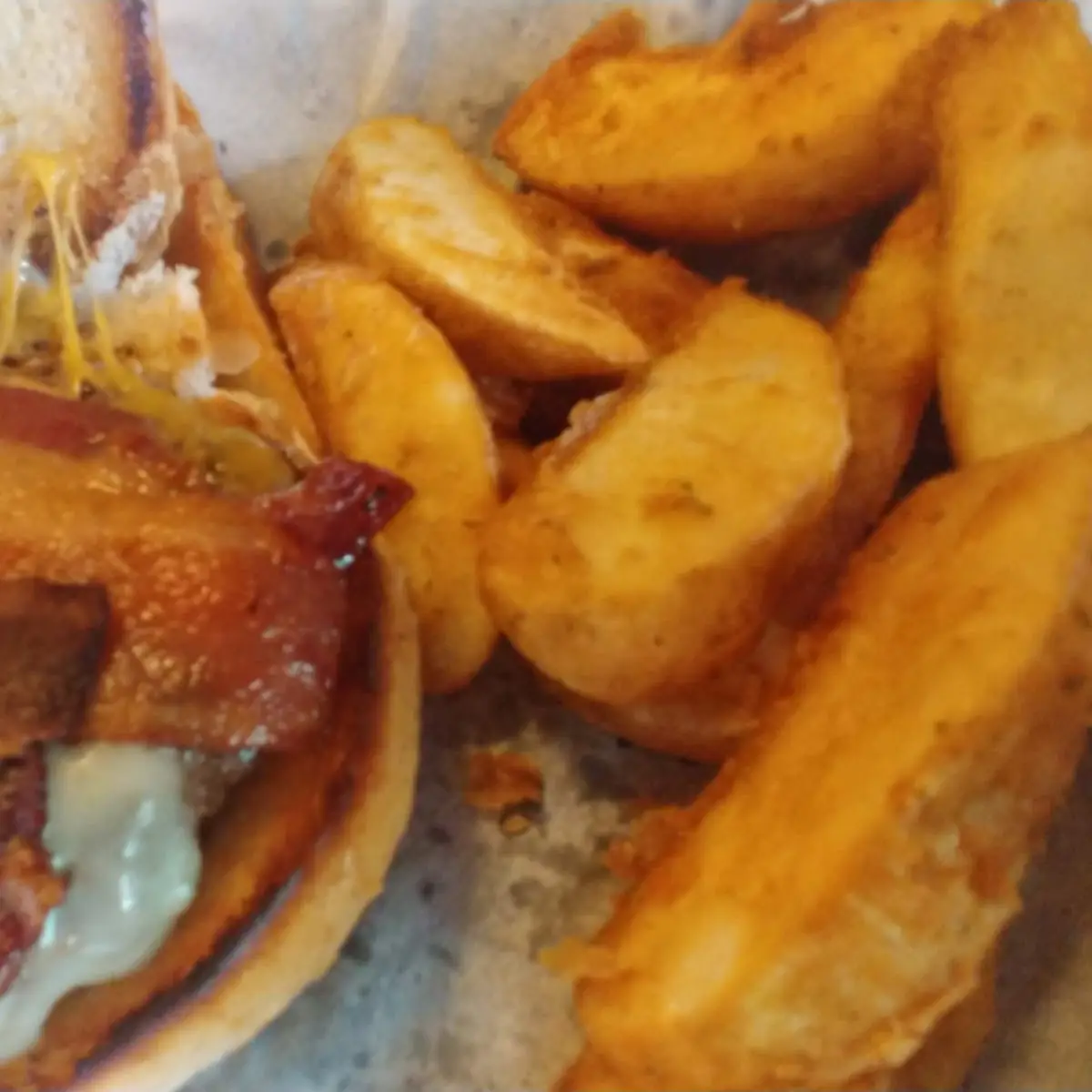 Bacon Cheeseburger Patato Wedges