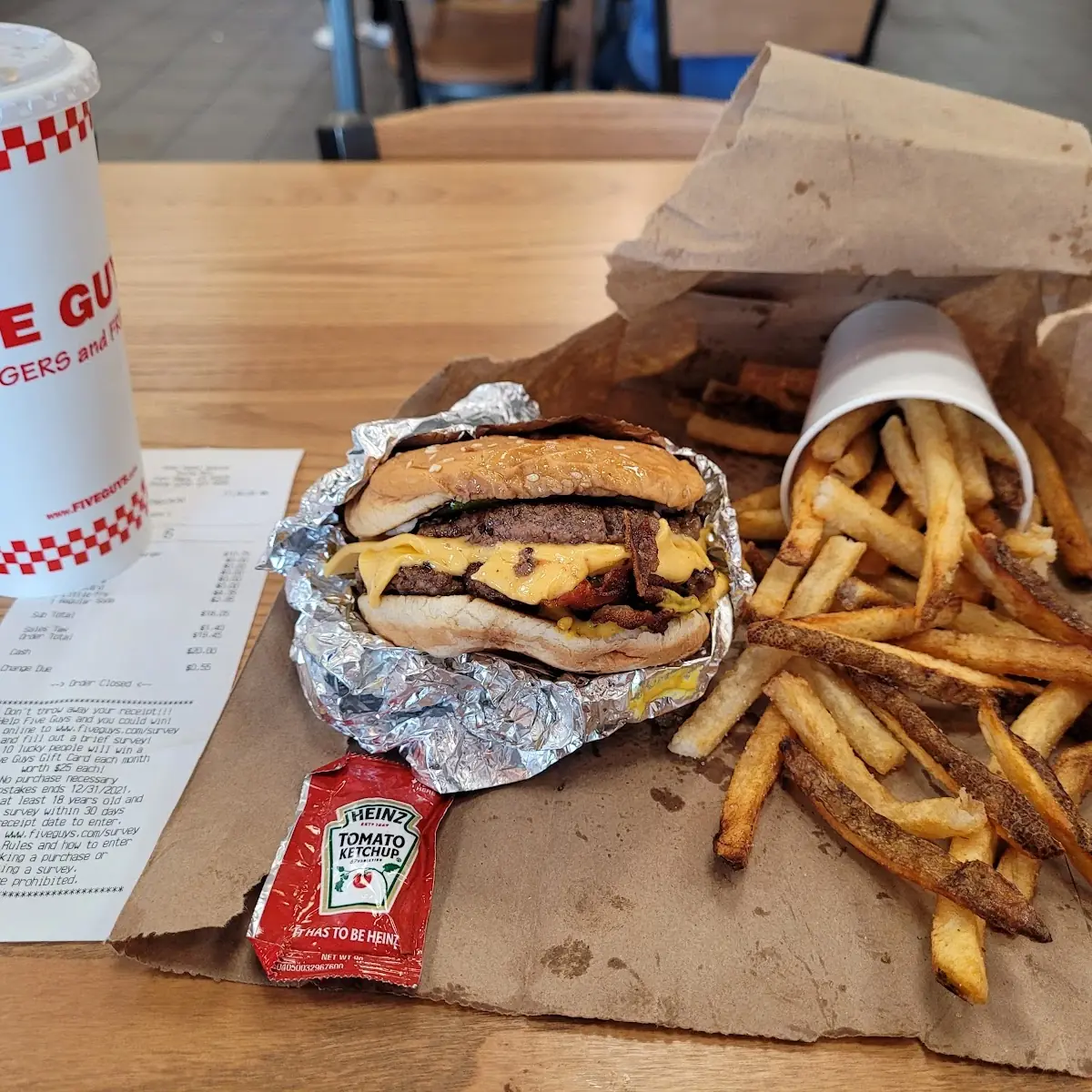 Five Guys Style