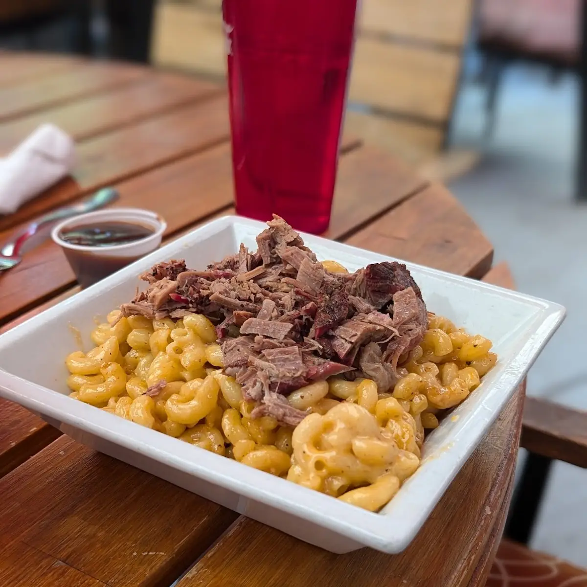 Mac & Cheese w Pulled Pork
