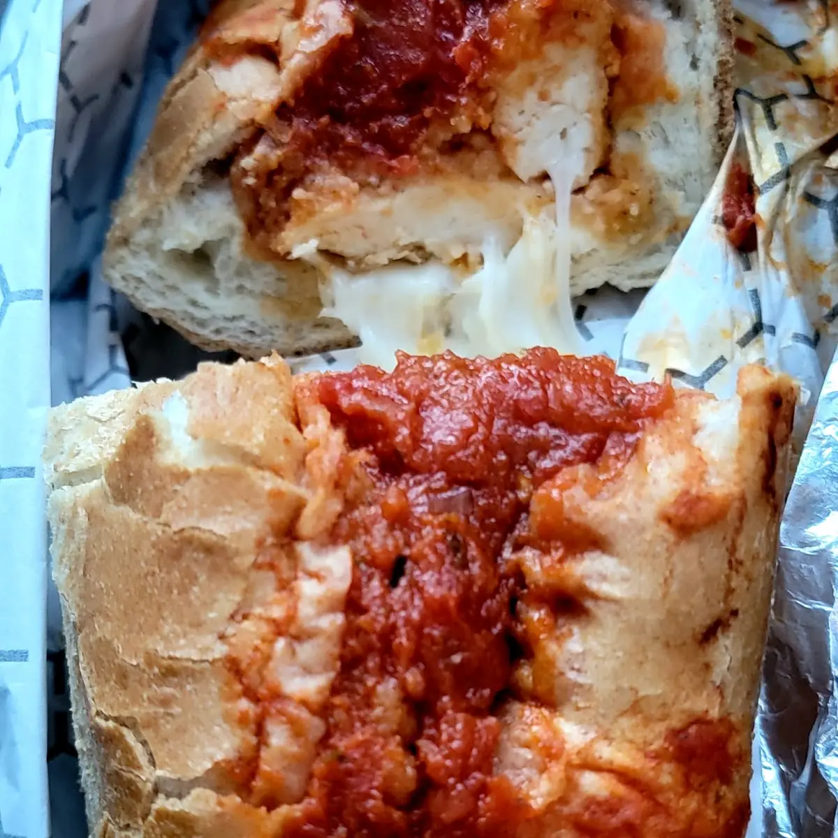 Chicken Parmigiana Sub