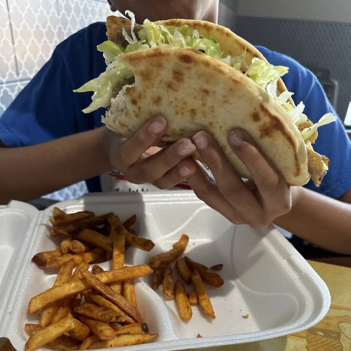 Beef Gyro Pita