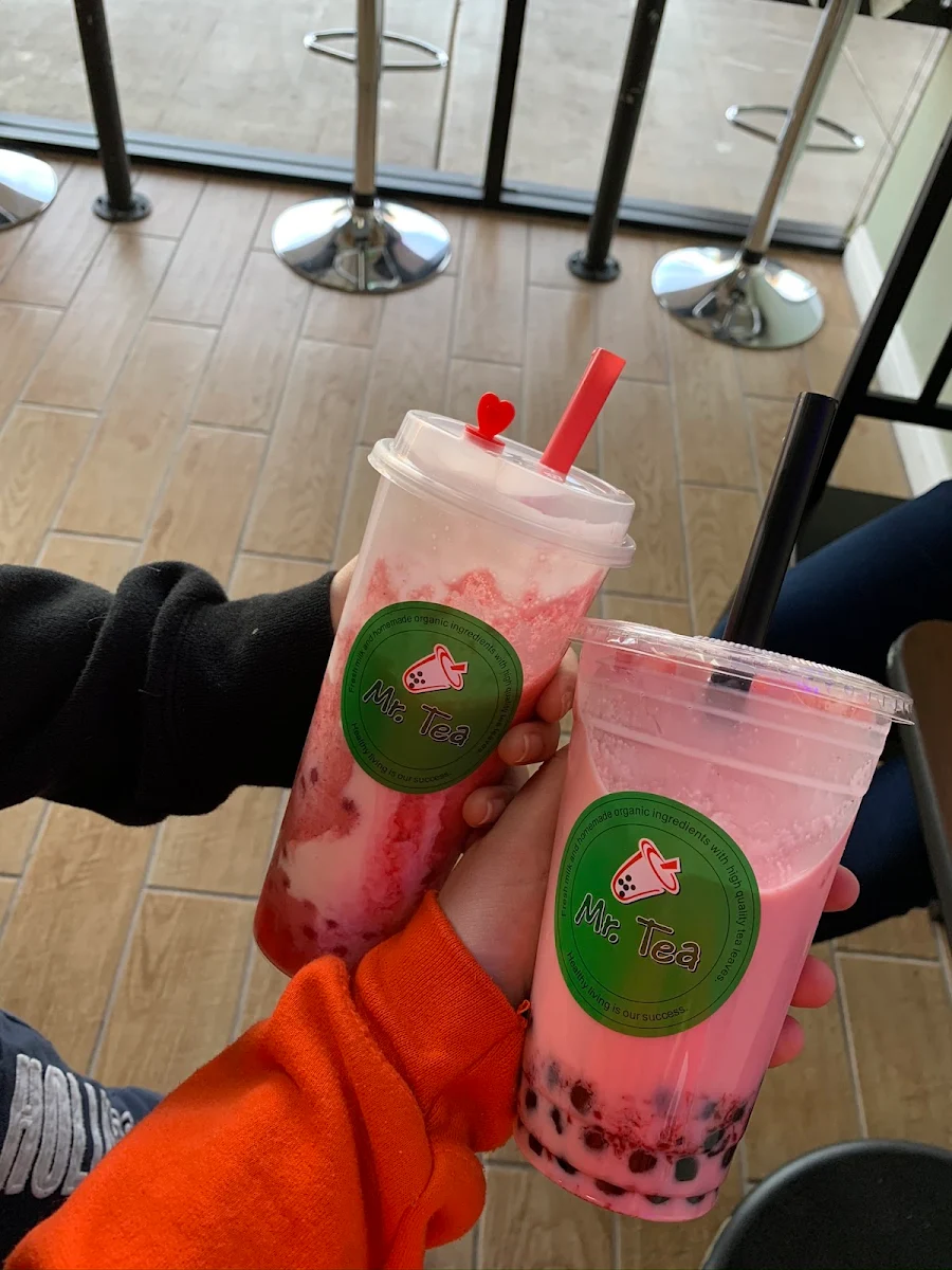 Strawberry Cheese Foam