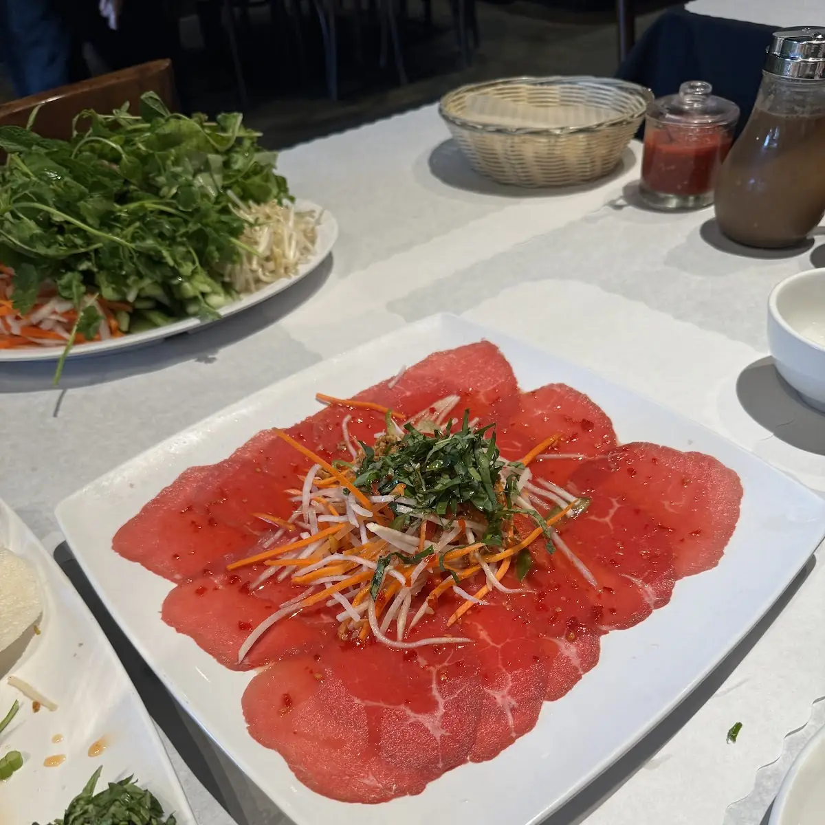 Bo Tai Chanh Raw Beef Carpaccio