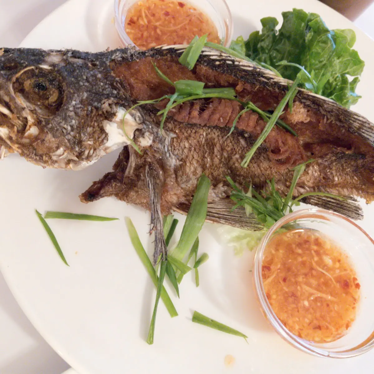 Fried Black Cod