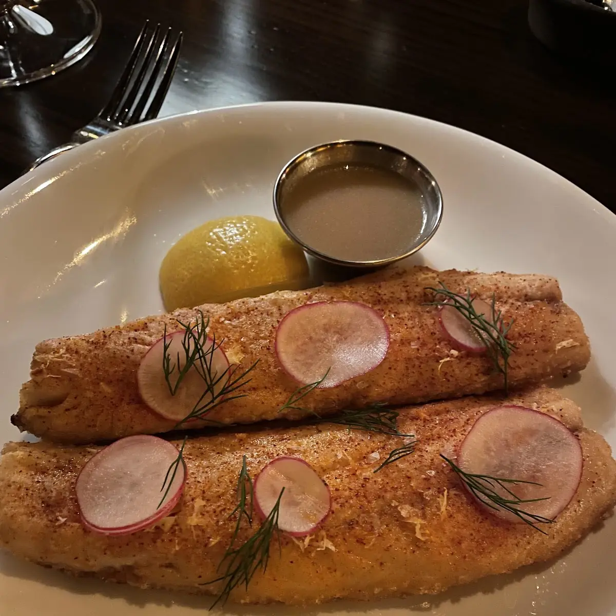 Pan Seared Bronzino