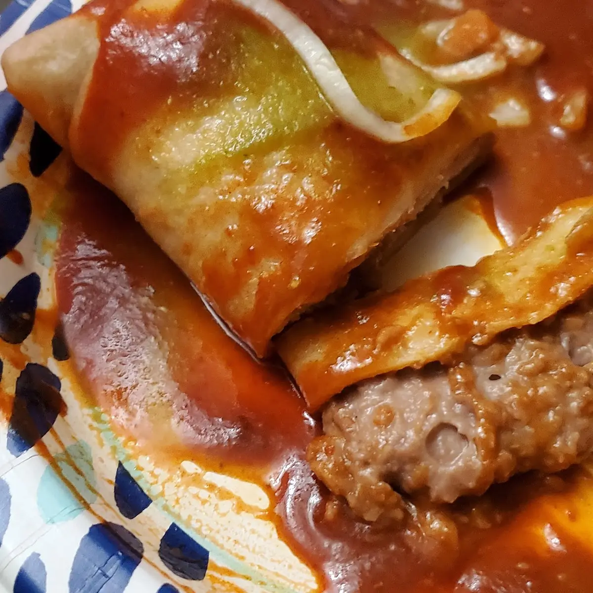 Wet Bean Burrito