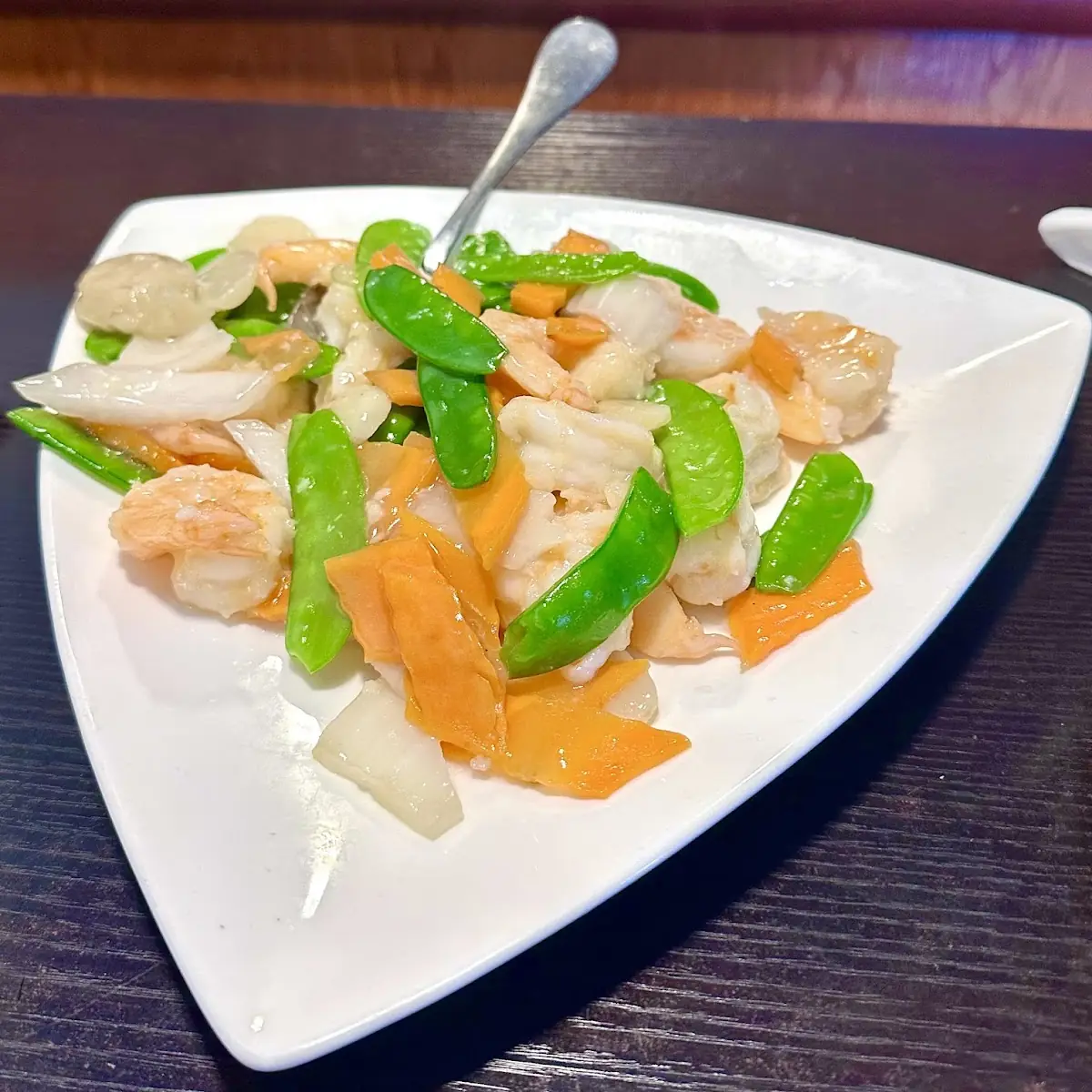 Shrimp with Snow Peas