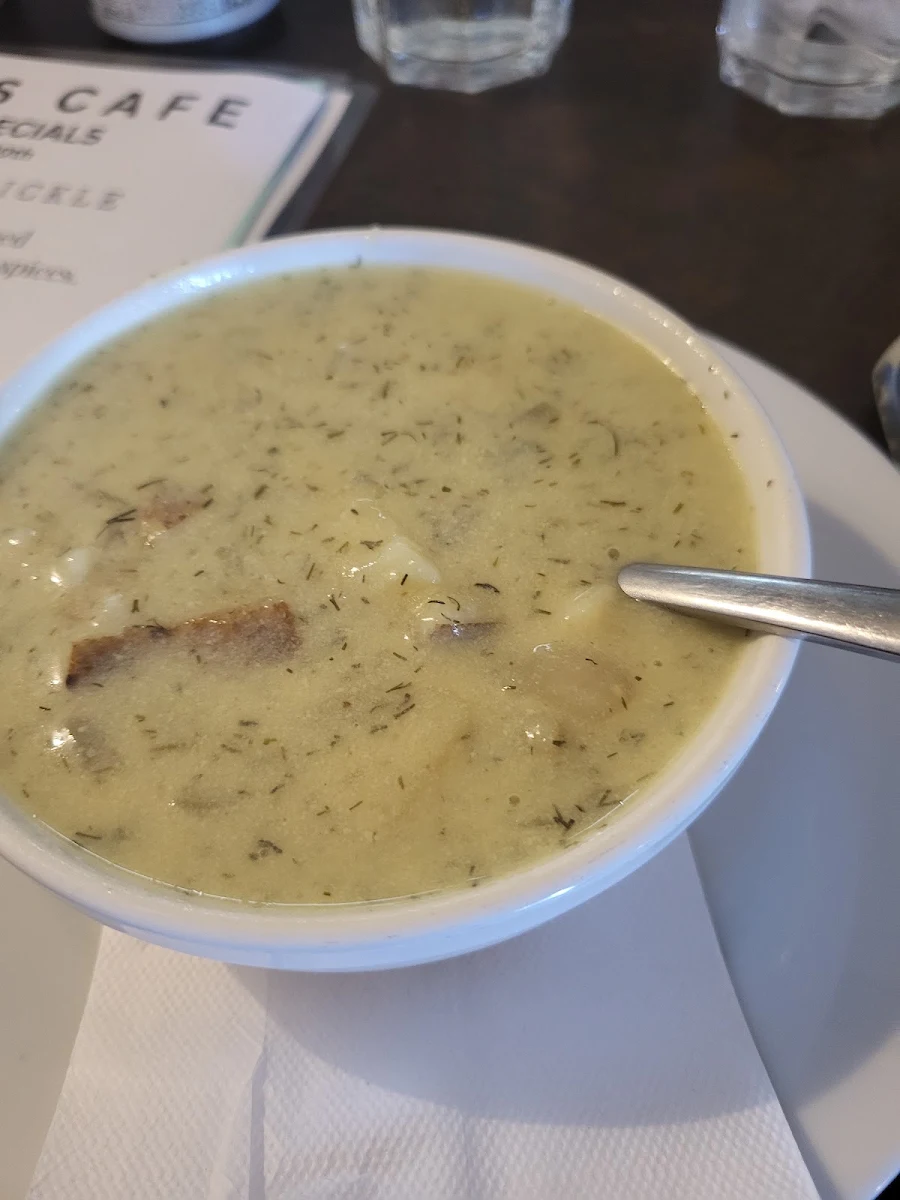Creamy Dill Pickle Soup