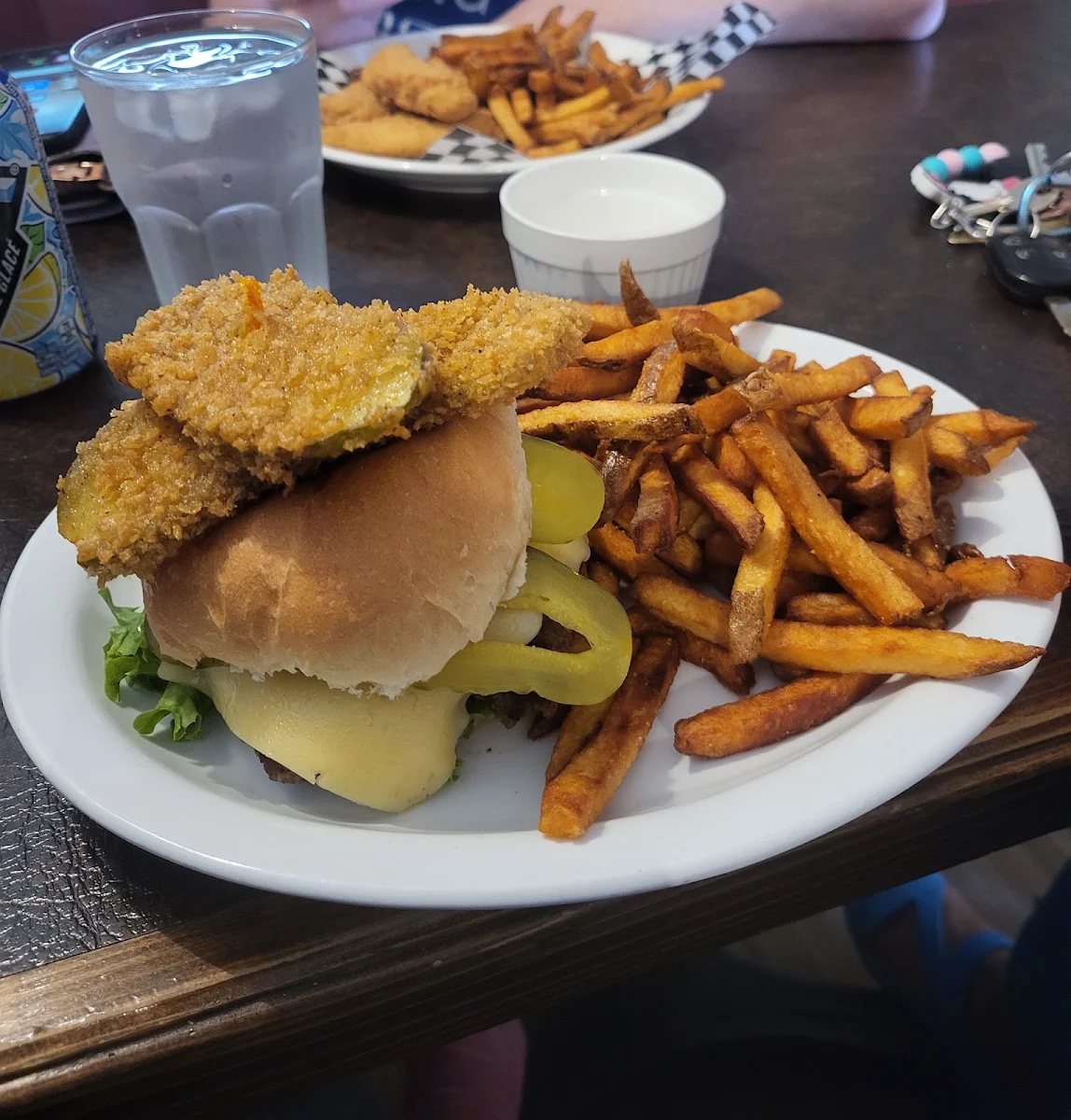 Dill Pickle Burger