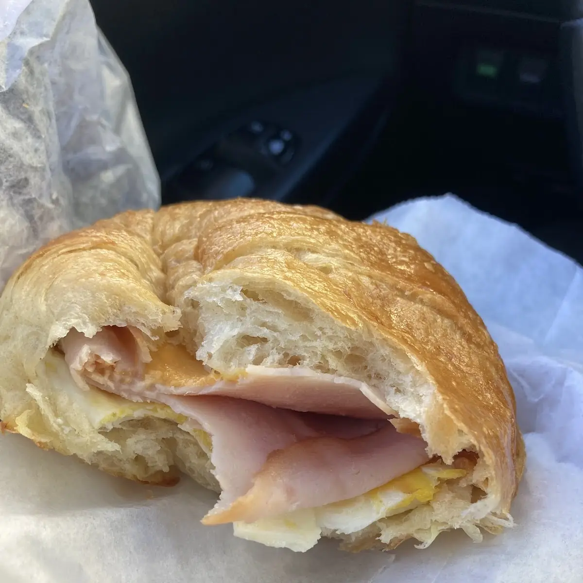 Sandwich Croissant Egg Cheese Meat