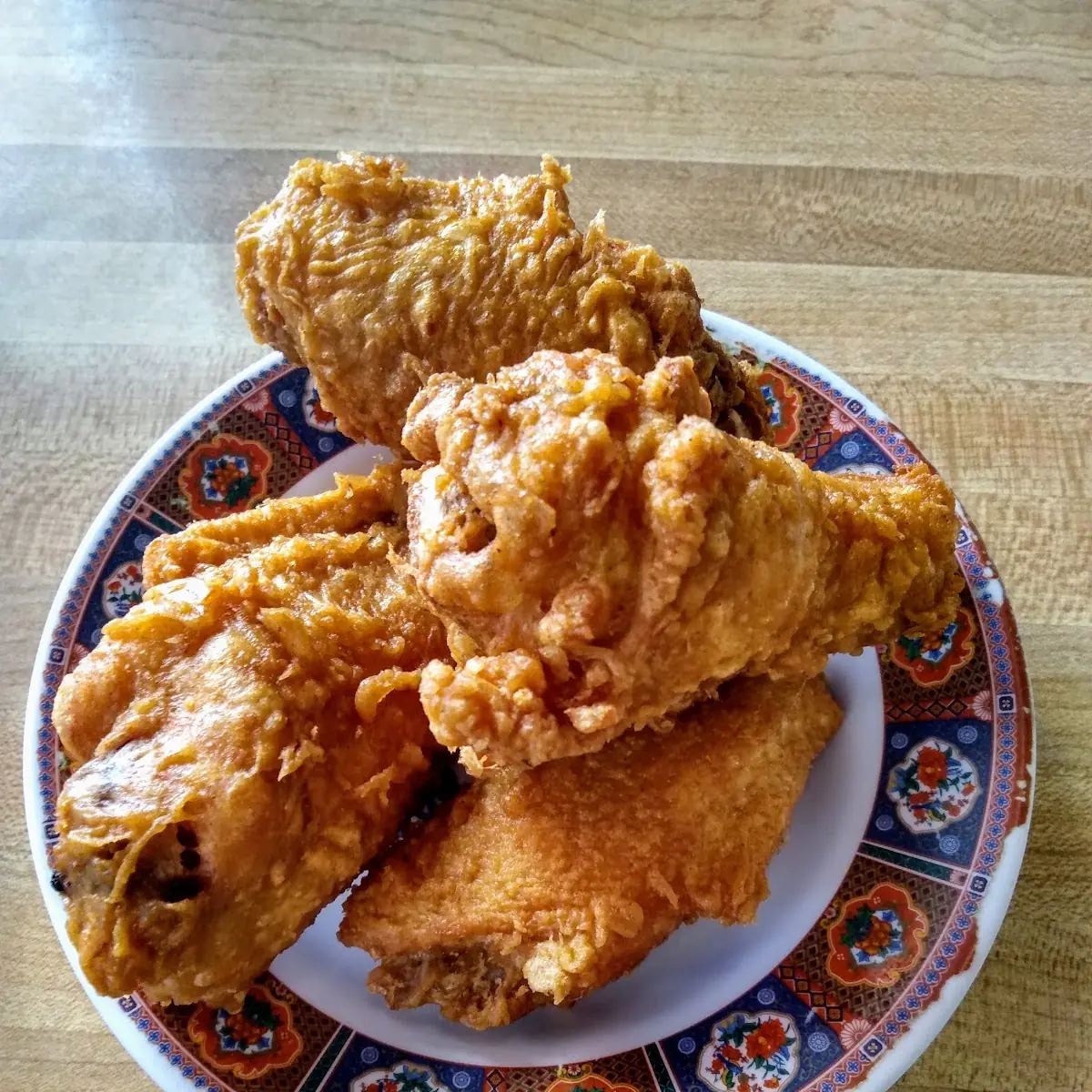 Fried Curry Chicken Wings