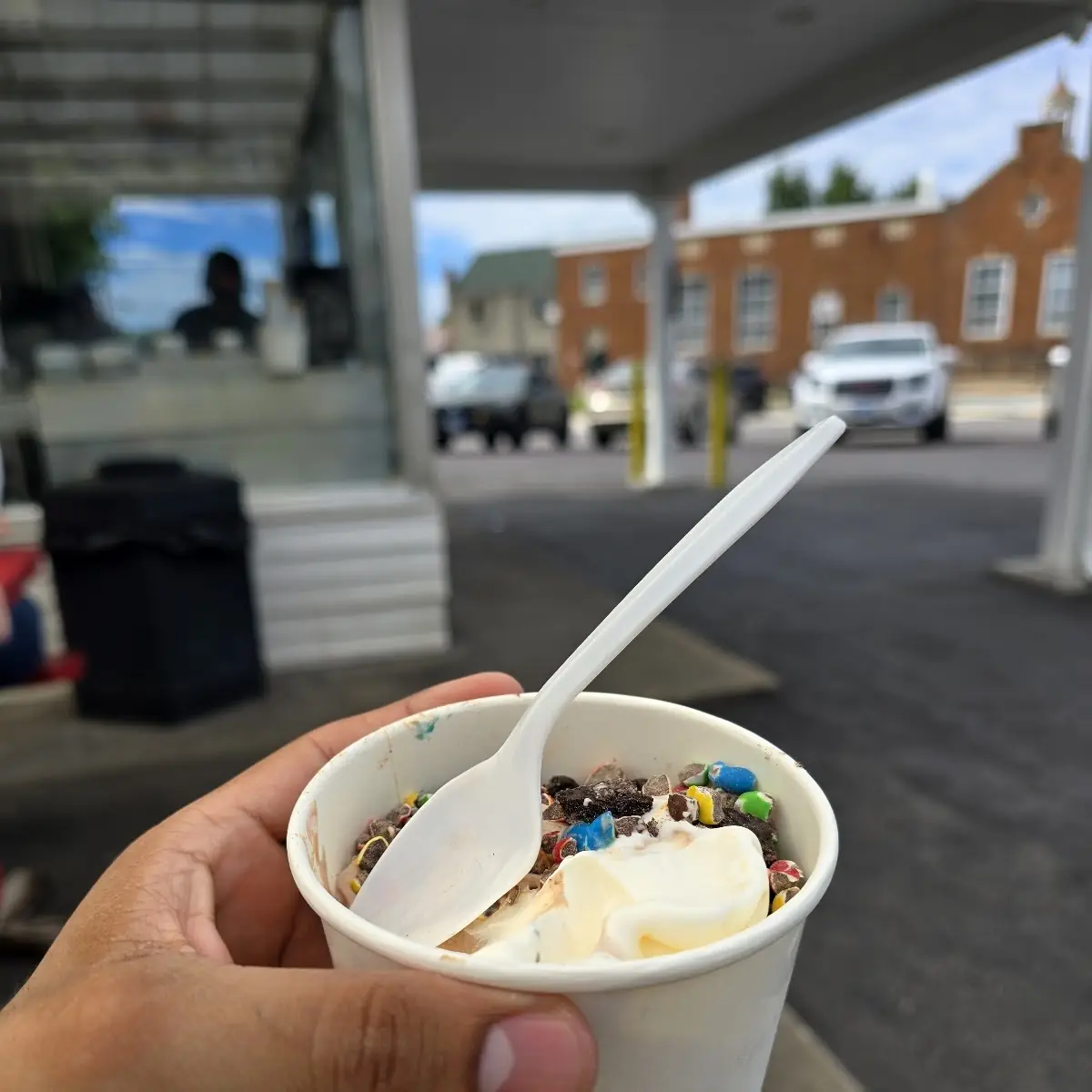 Large Cup of Ice Cream