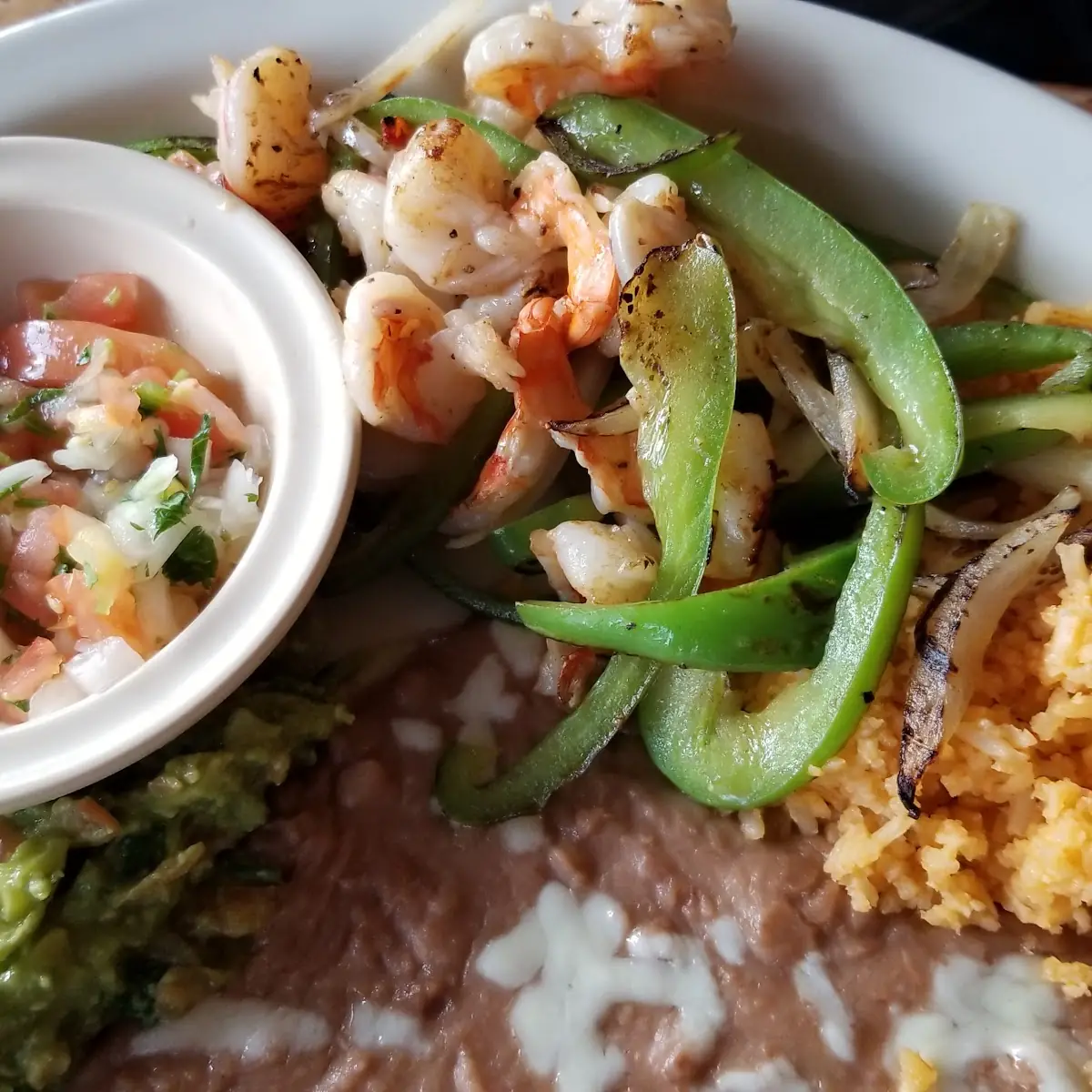 Shrimp Fajitas