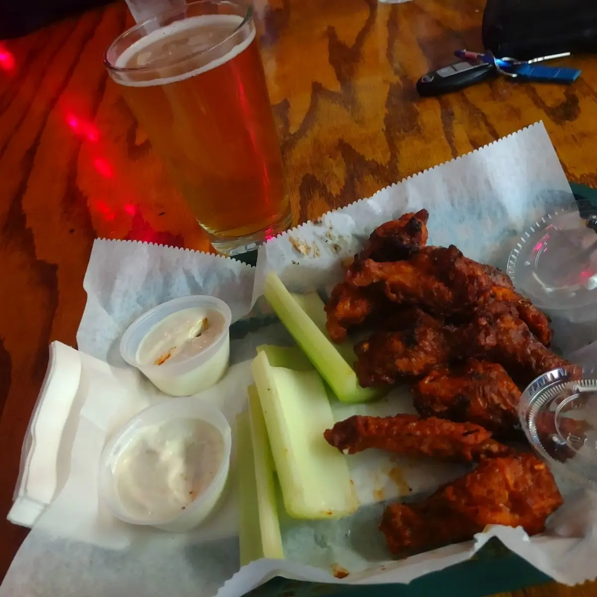 Chicken Wings Dinner