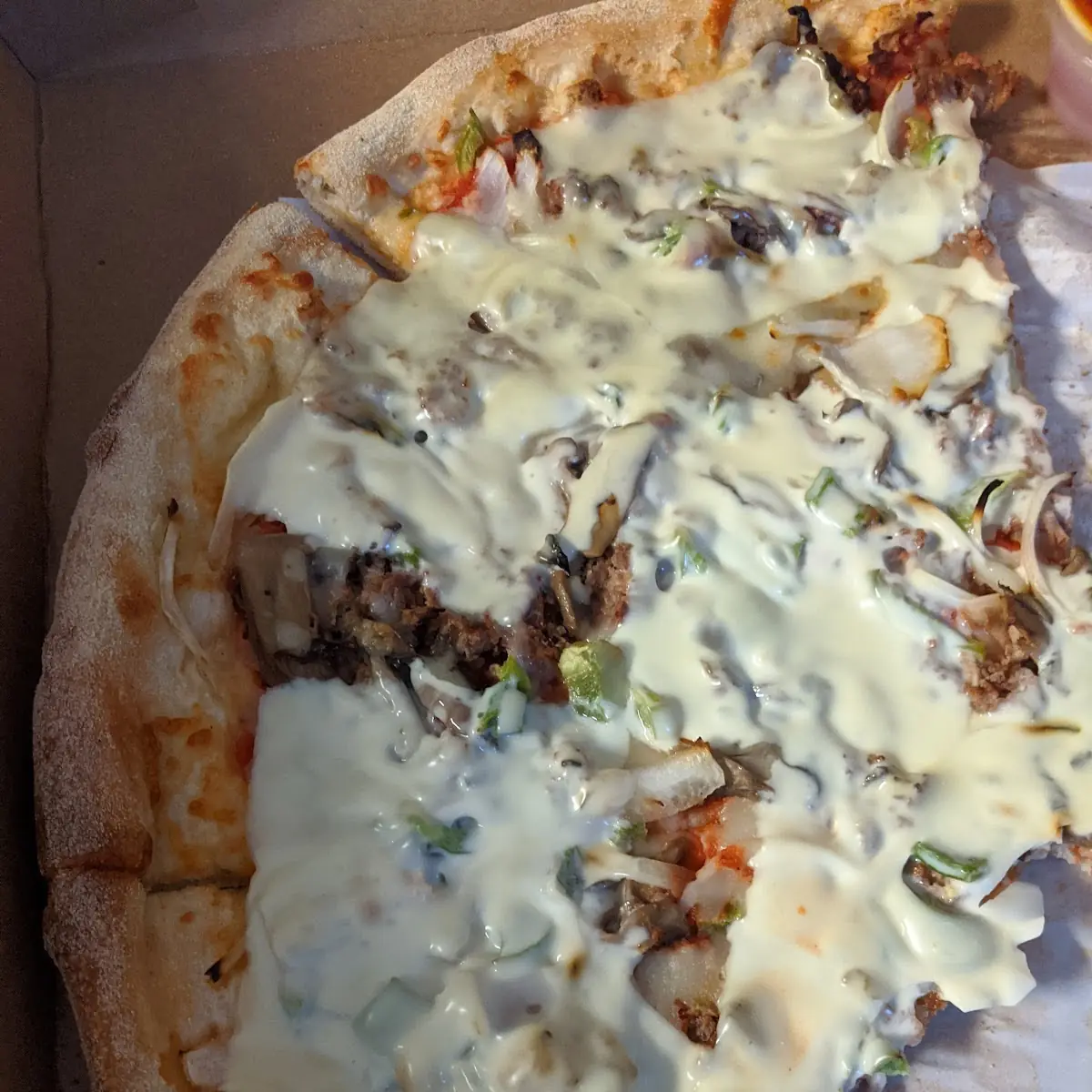 Steak & Cheese Pizza
