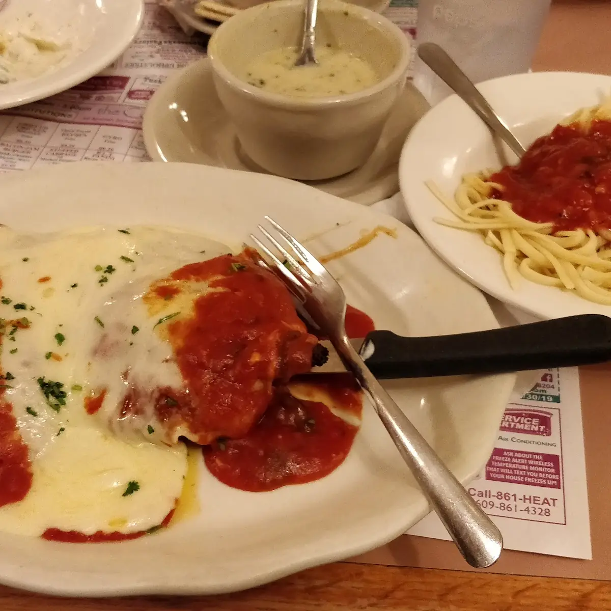 Chicken Parmigiana