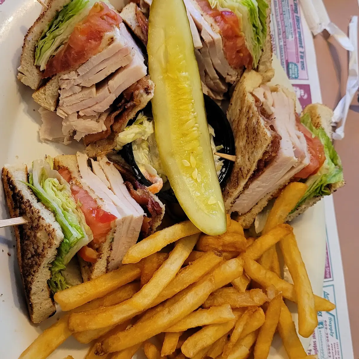 Turkey Club Sandwich