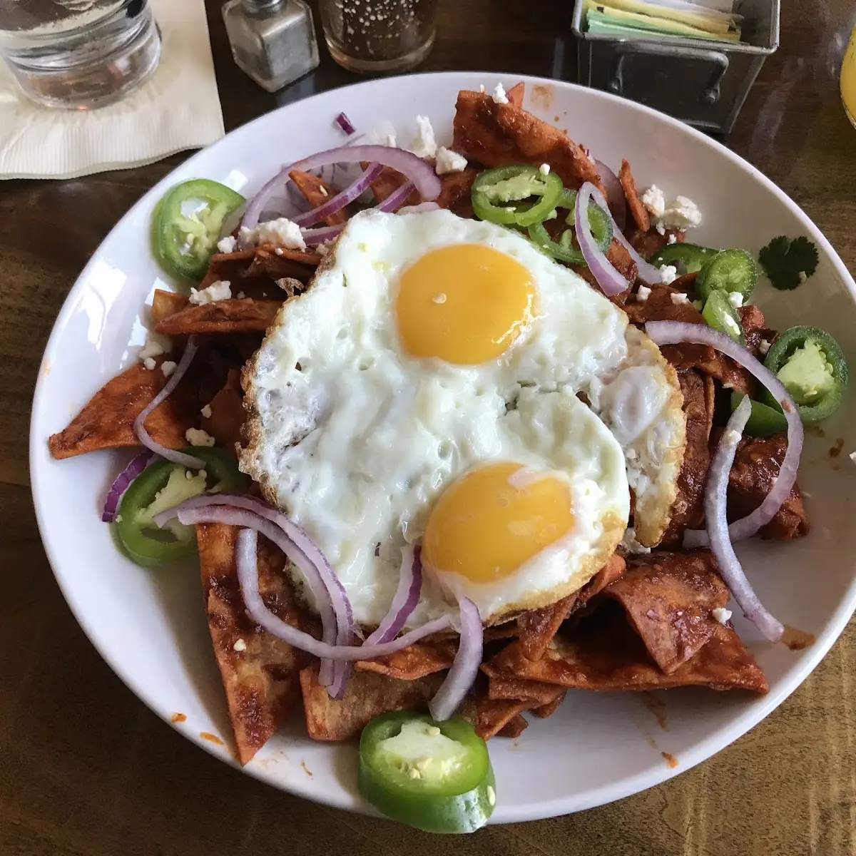Chilaquiles Rojos