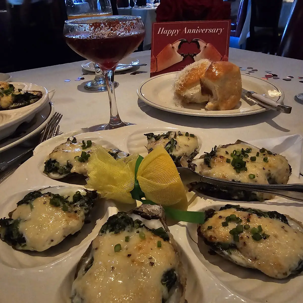 Oysters Rockefeller