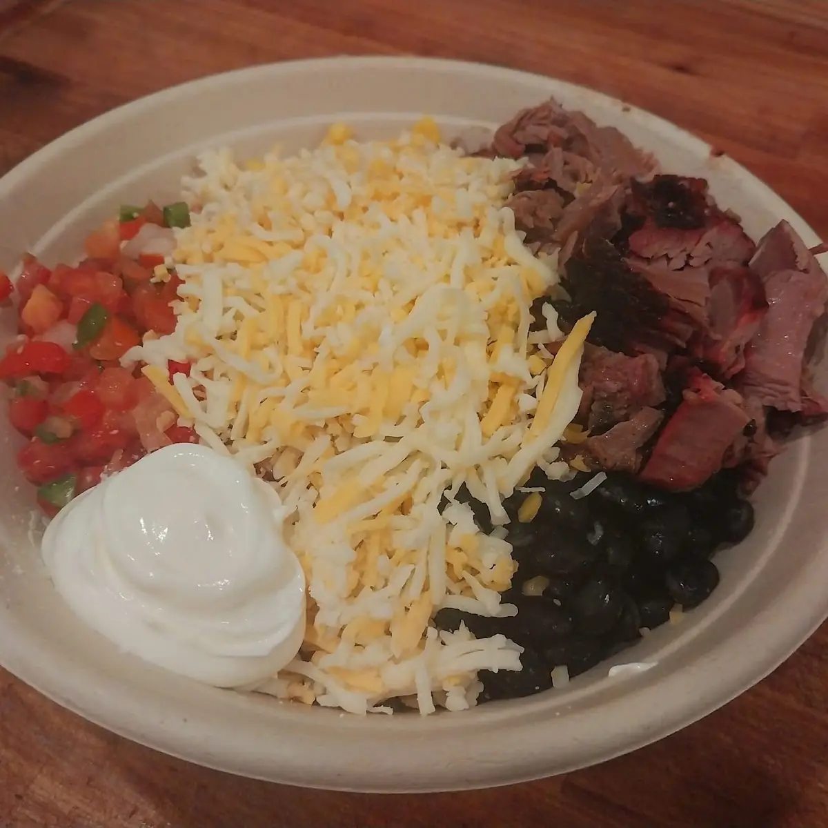 Brisket Burrito Bowl
