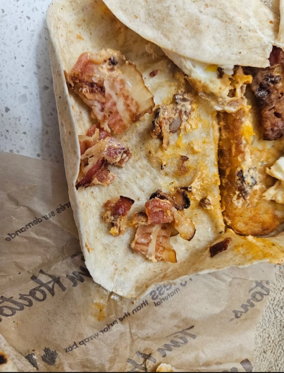Grilled Chicken Bacon Ranch Wrap