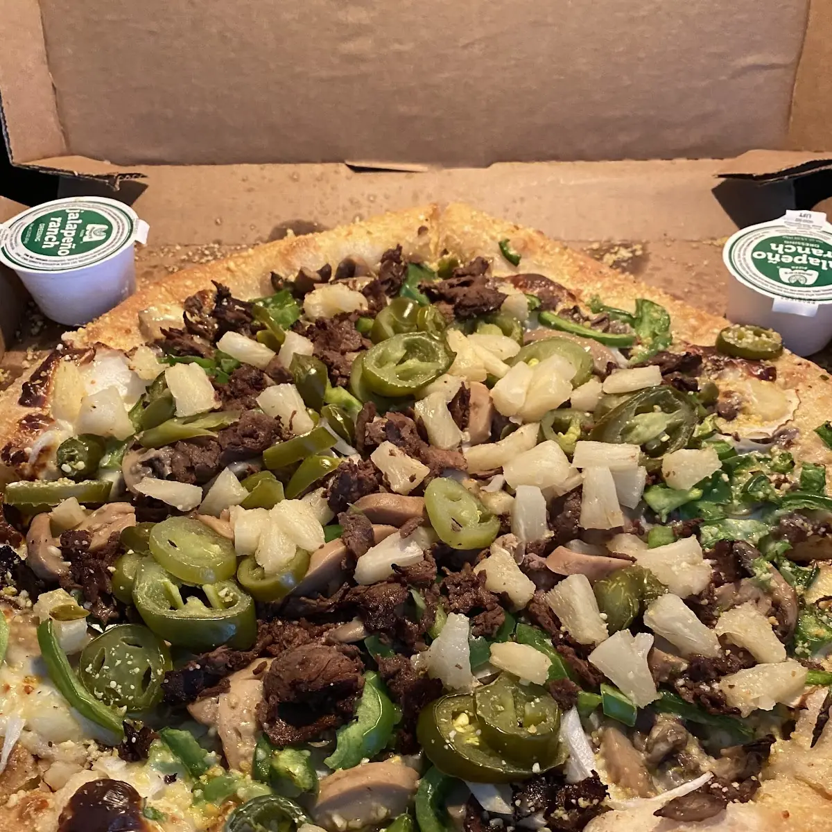 Philly Cheesesteak Pizza
