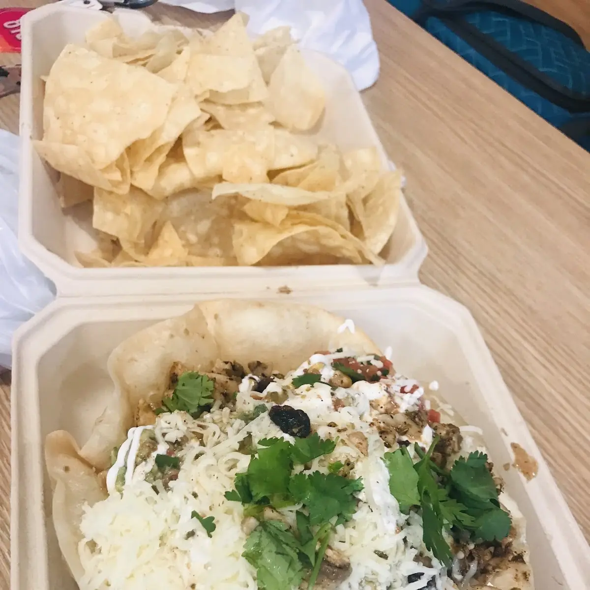 Chips and Chicken Taco Salad