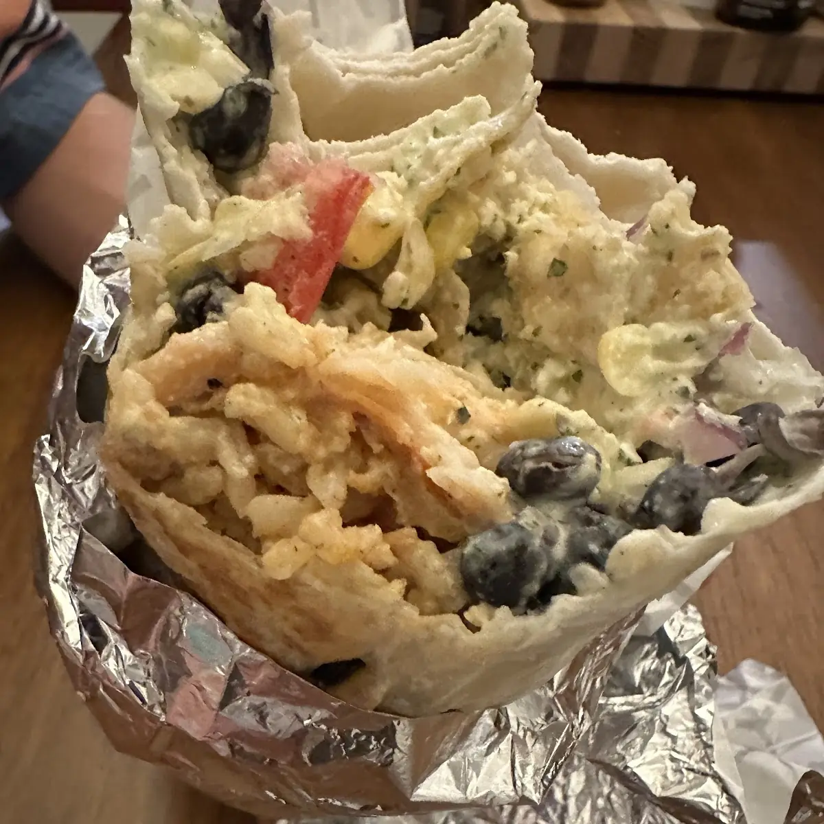 Chicken Burrito Mexicano