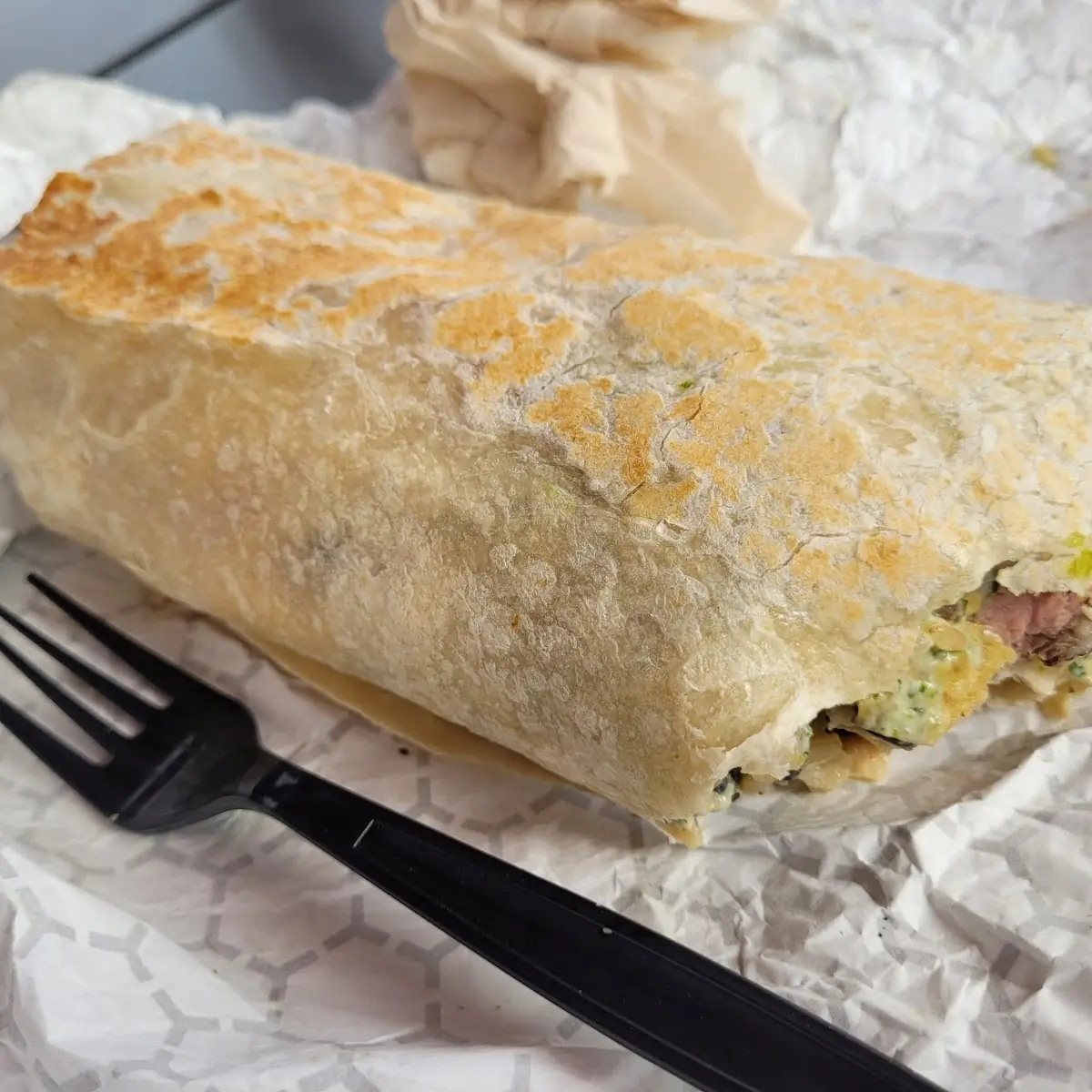 Usda Prime Top Sirloin Steak Burrito Mexican Style