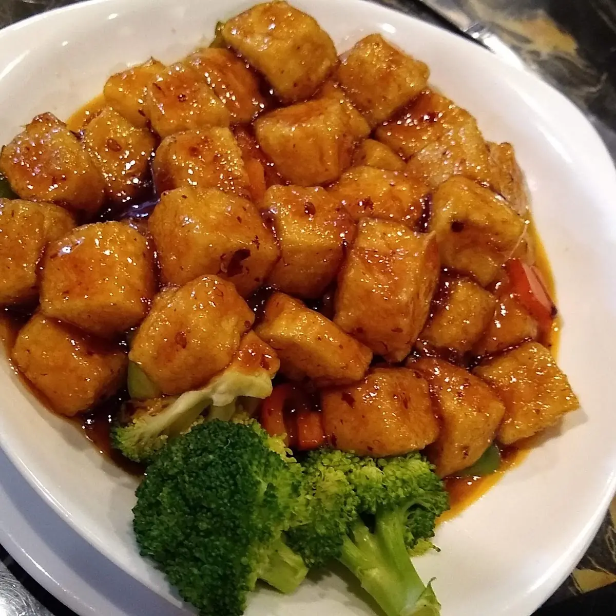 General TSO's Crispy Tofu