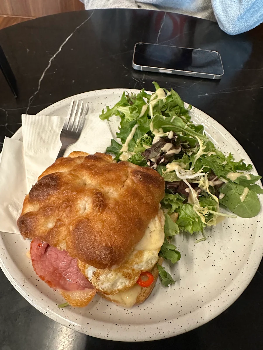 Country Ham Cheese Sandwich