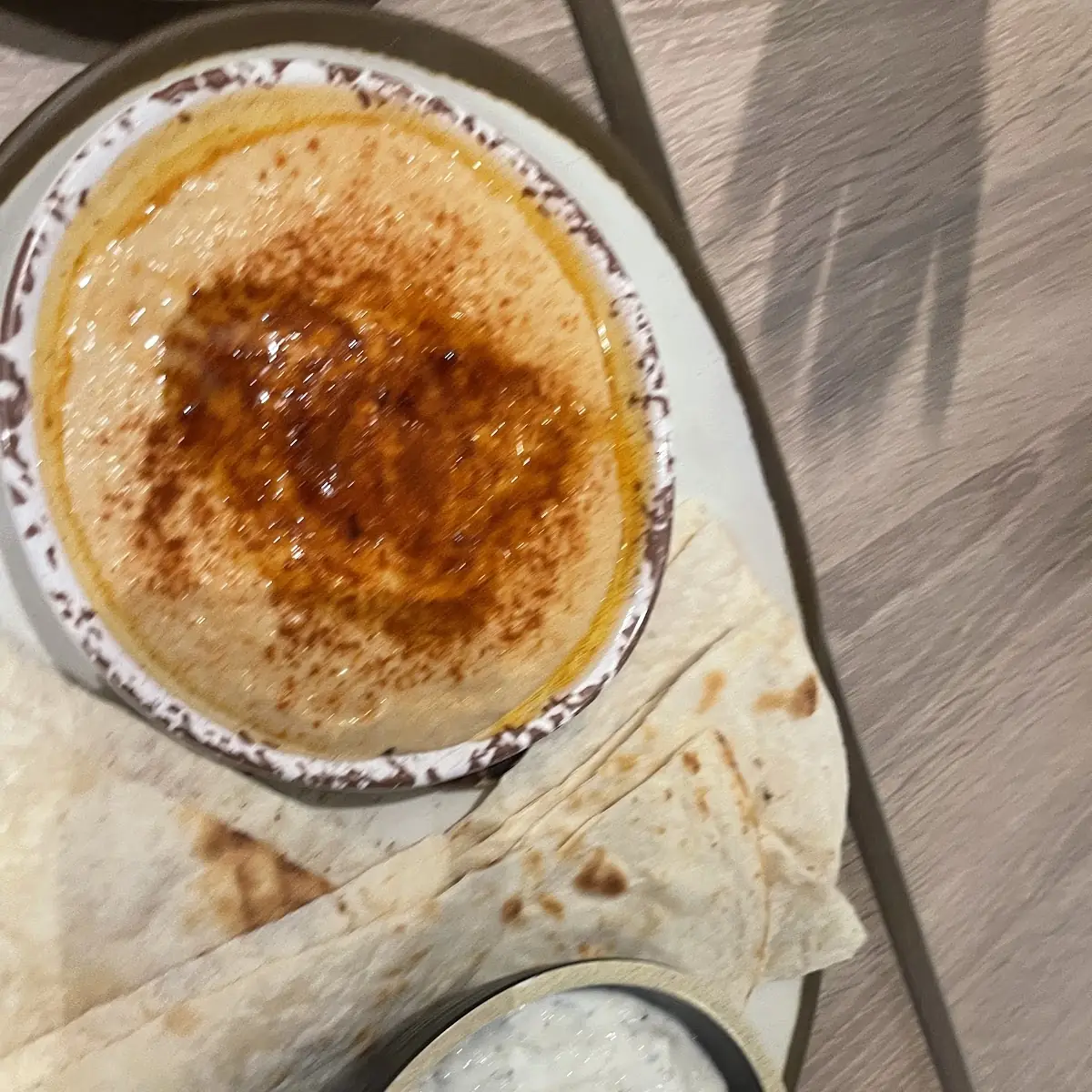 Hummus and Pita Bread