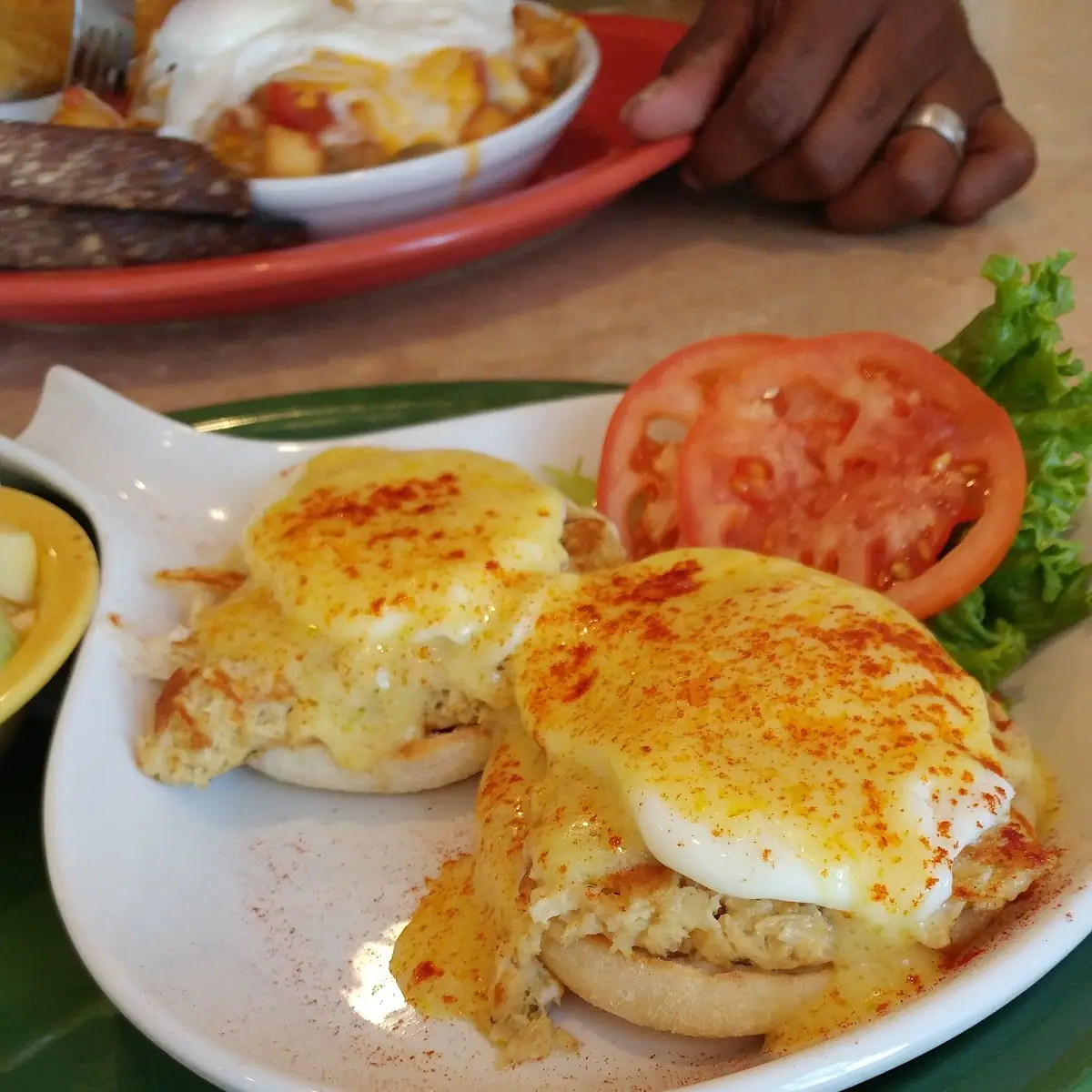 Crab Benedict