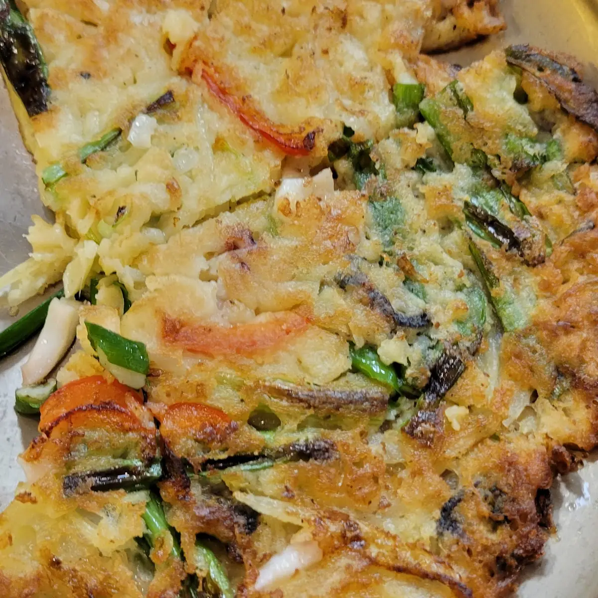 Haemul Pajeon Seafood Scallion Pancake