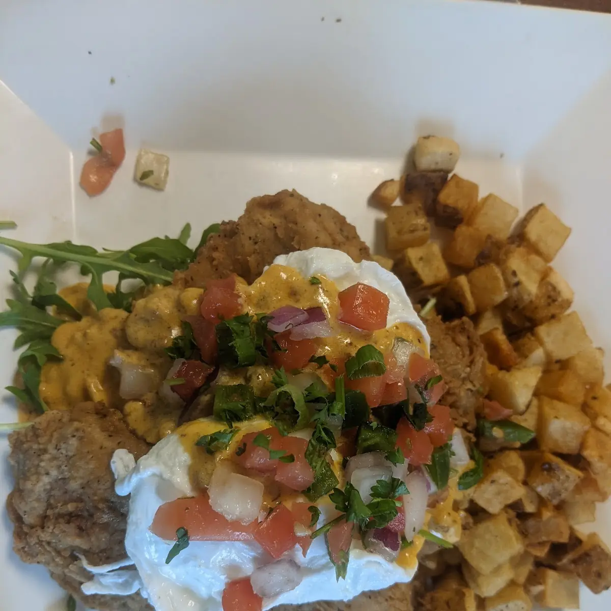 Pork Chop Benedict