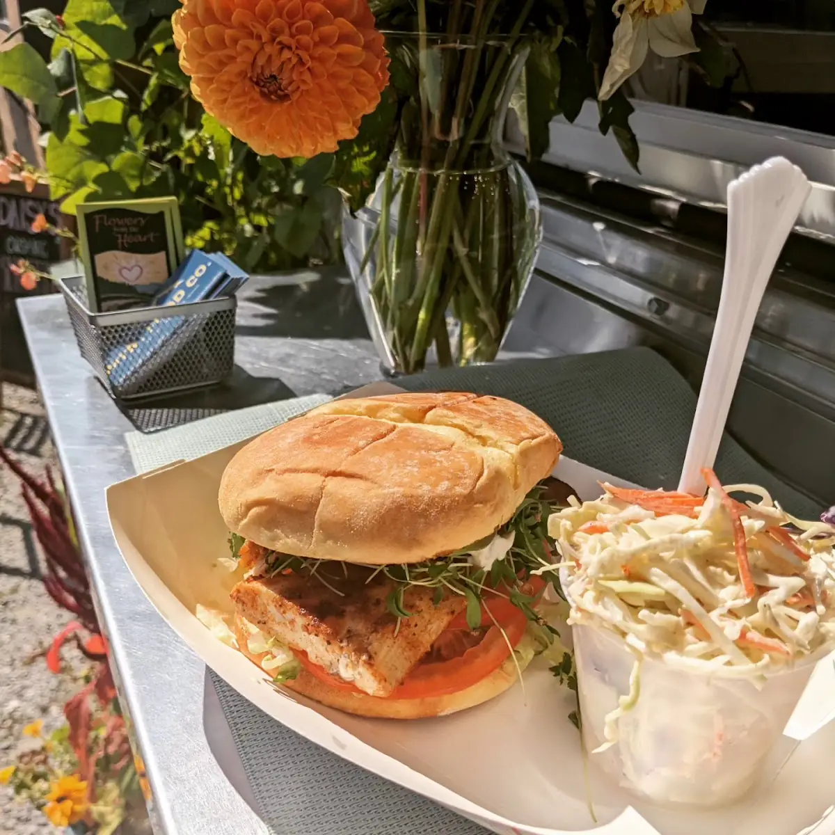 Backyard Chicken Sandwich