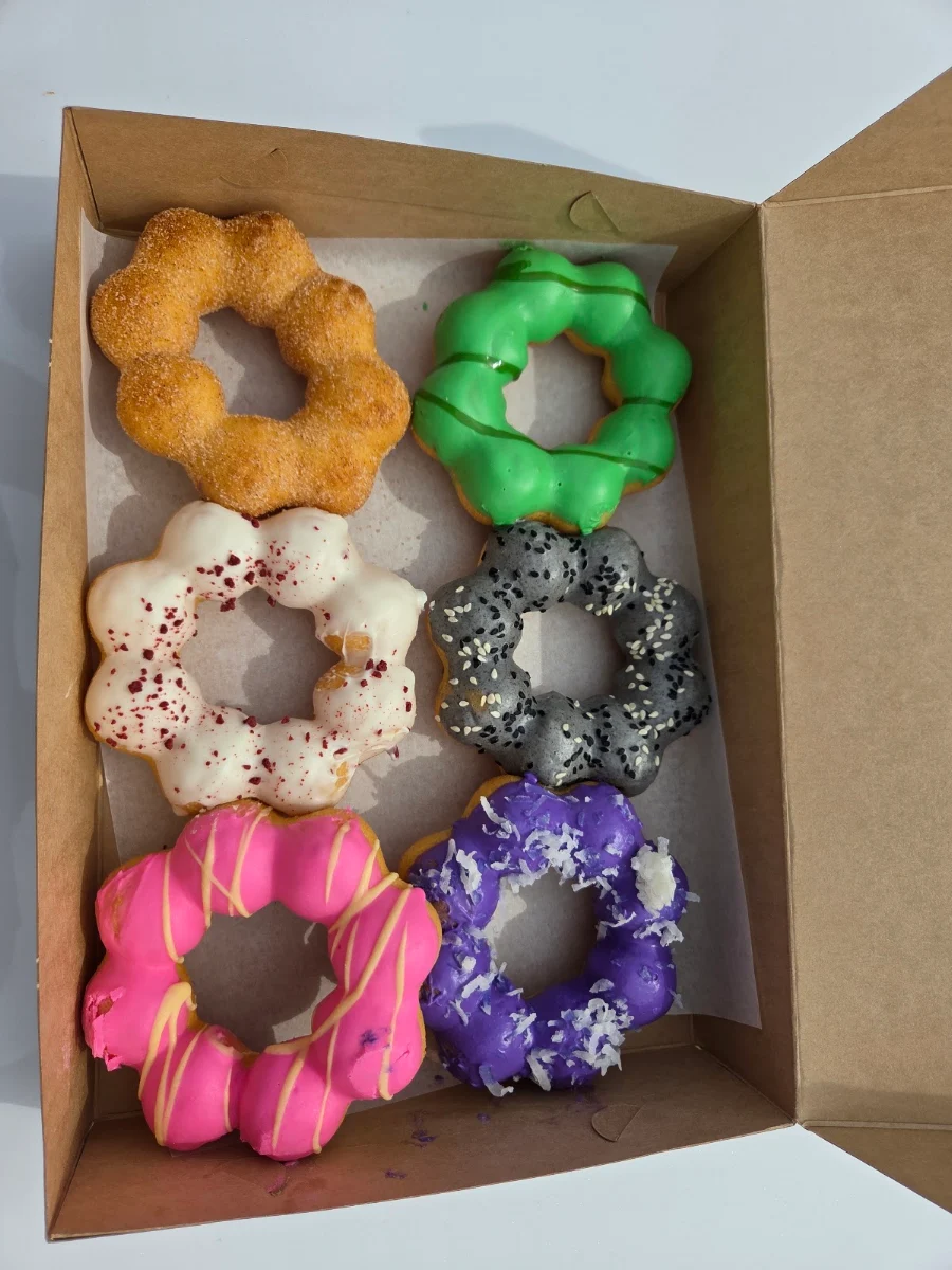Assorted Glazed Mochi Donuts