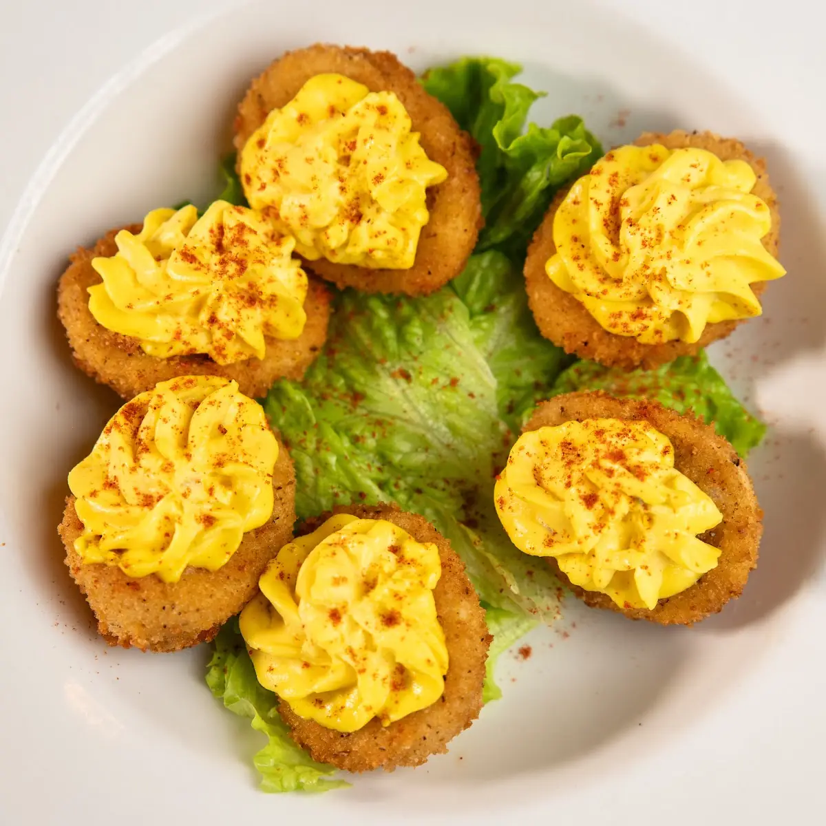 Fried Deviled Eggs