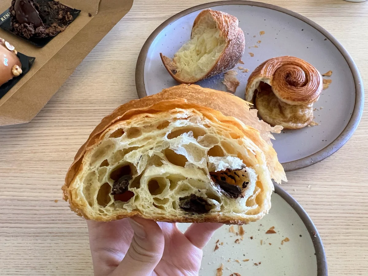 Mushroom & Cheese Croissant