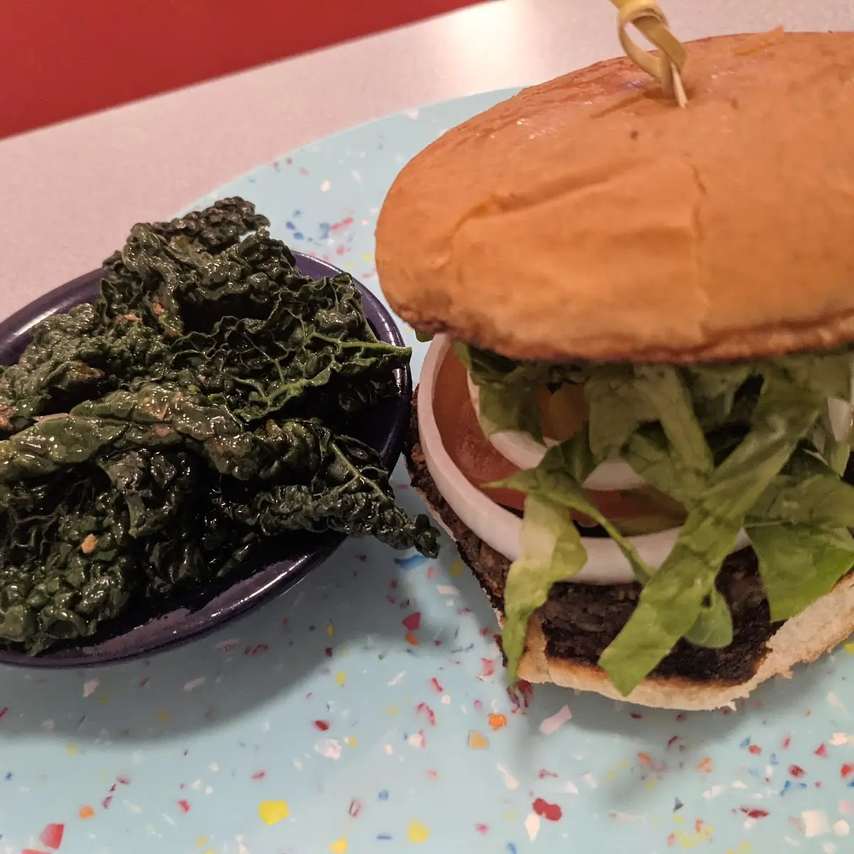 Chipotle Avocado Lentil Burger