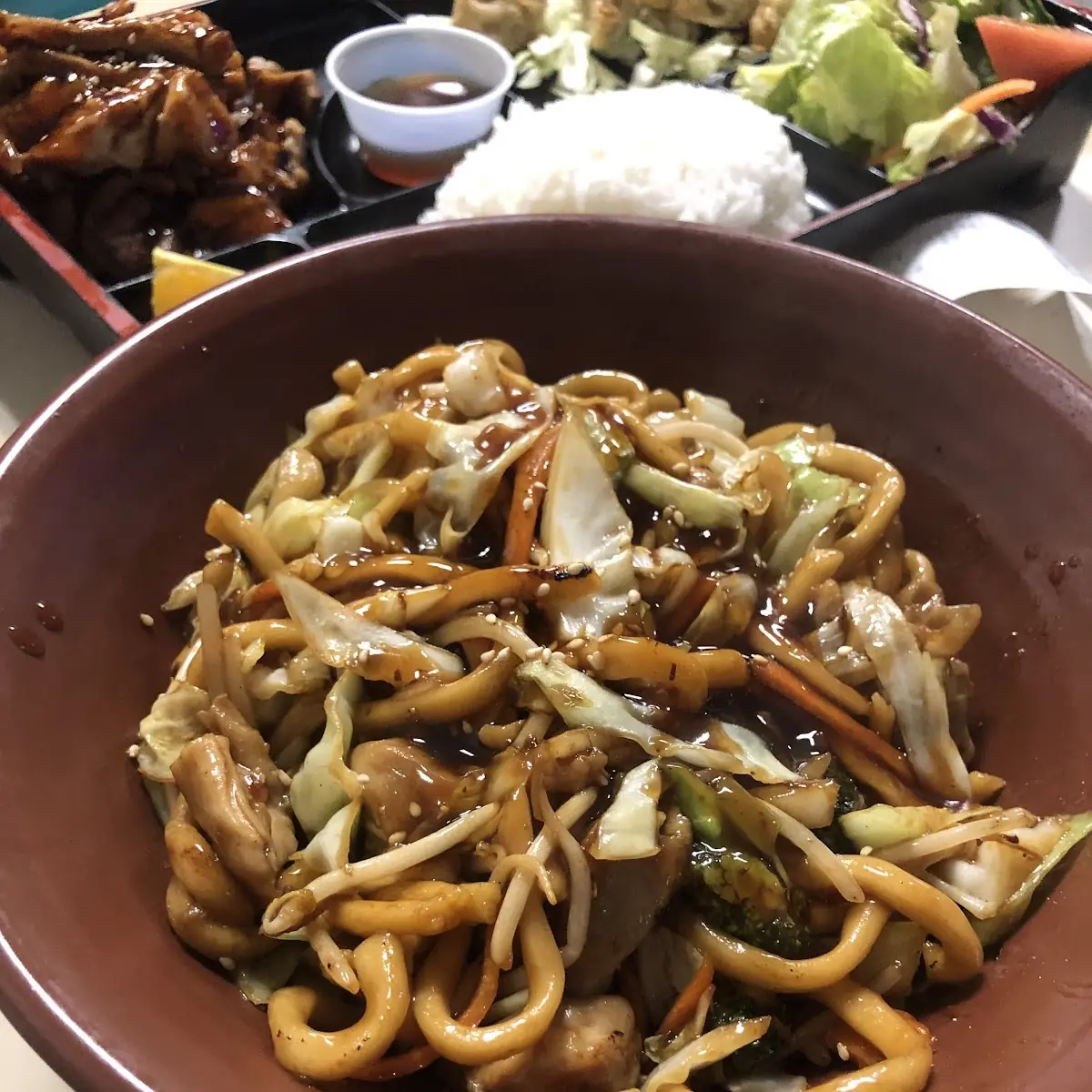 Spicy Chicken Noodle Bowl