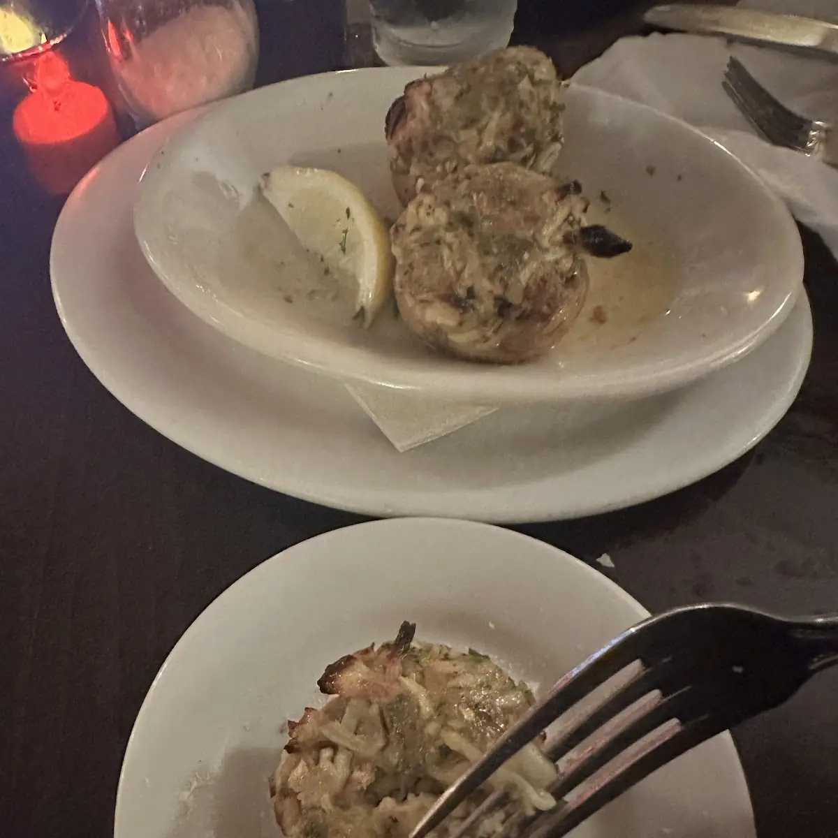 Crab Stuffed Mushrooms