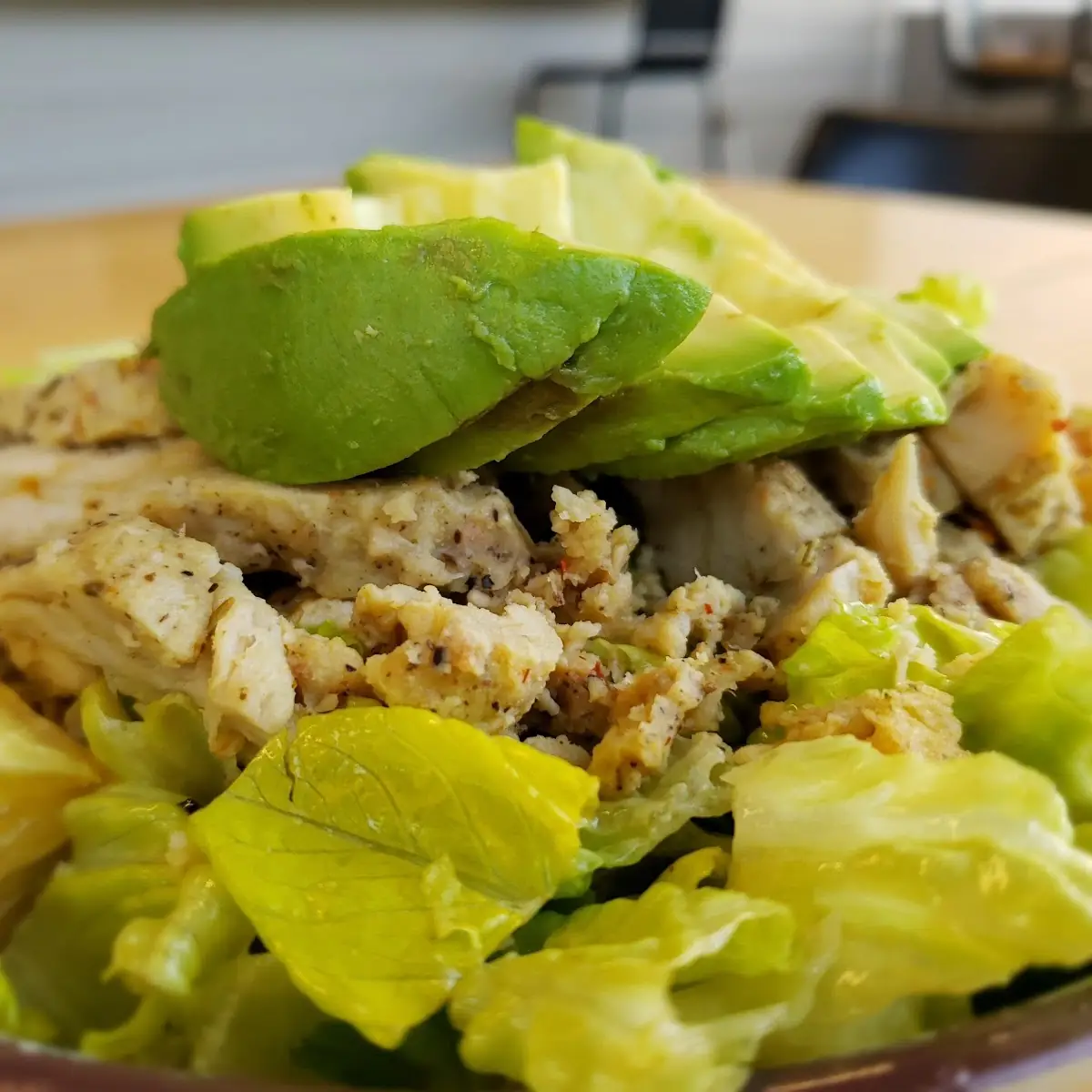 Avocado Caesar Salad