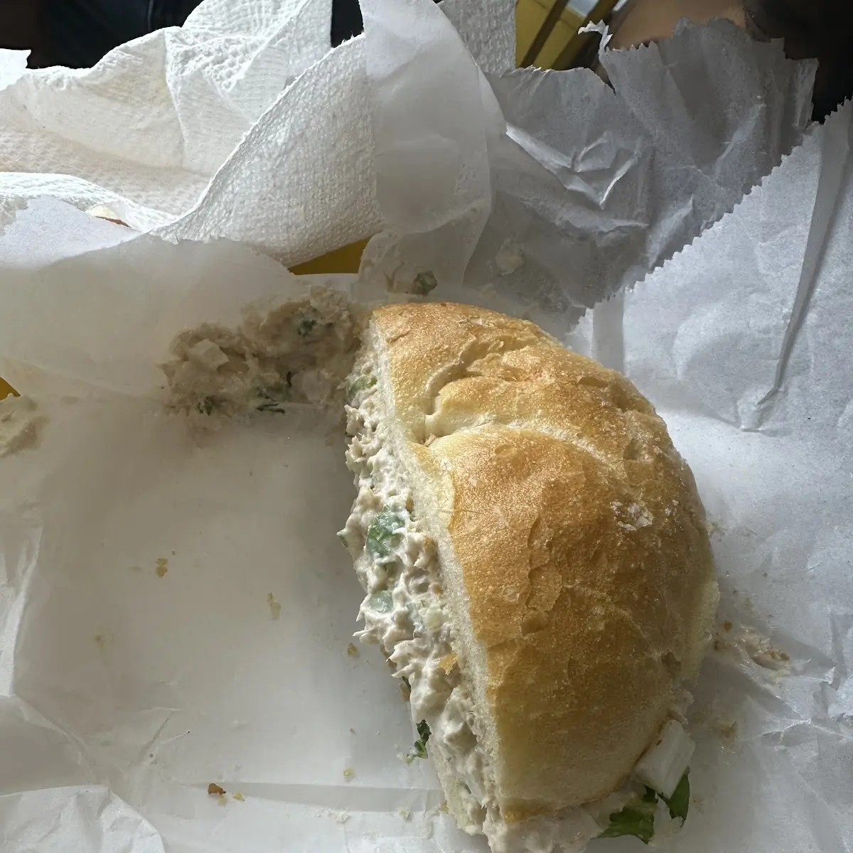 Mediterranean Tuna Fish Sandwich
